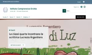 immagine vecchio sito della scuola