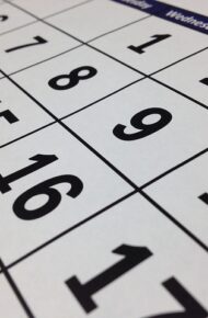 immagine di un calendario