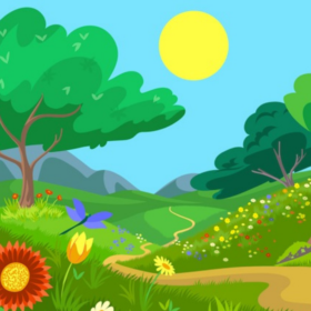 immagini scheda colori della primavera